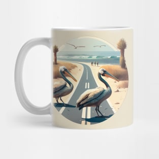 Pelican Art Design Gifts Mug